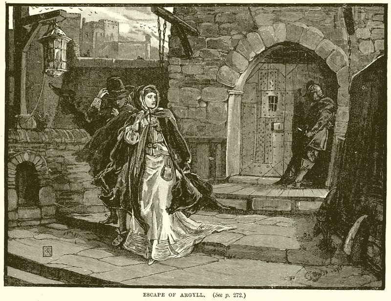 Flucht von Argyll von English School