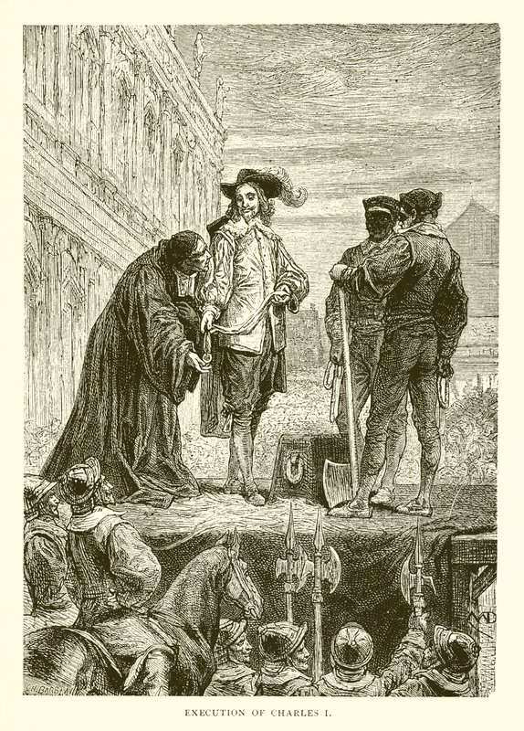 Hinrichtung von Karl I. von English School