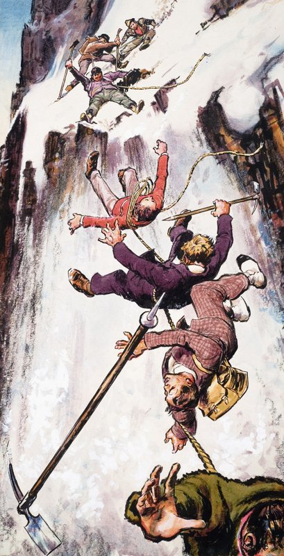Absturz vom Matterhorn von English School