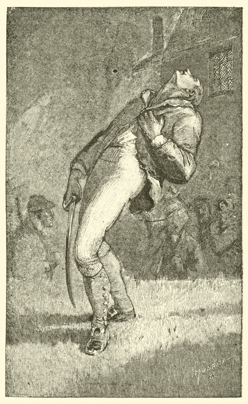 Felix Holt verwundet von English School