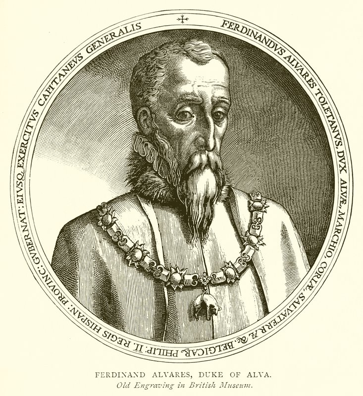 Ferdinand Alvares, Herzog von Alva von English School