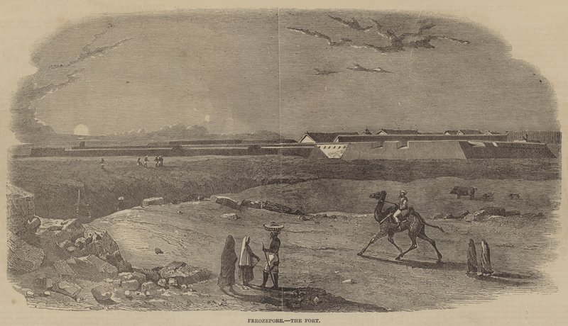 Ferozepore, die Festung von English School