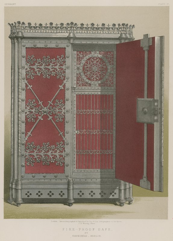 Feuerfester Safe von English School