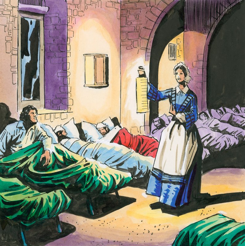 Florence Nightingale von English School