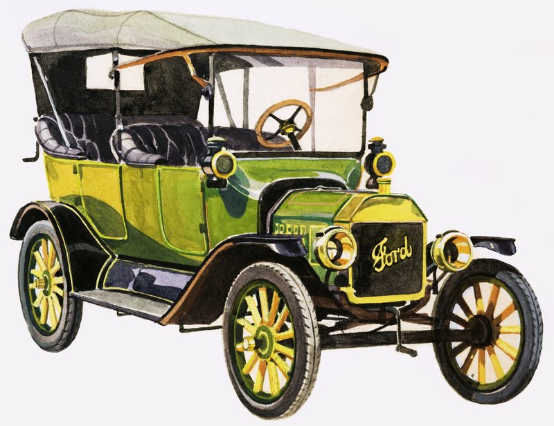 Ford Modell T von English School
