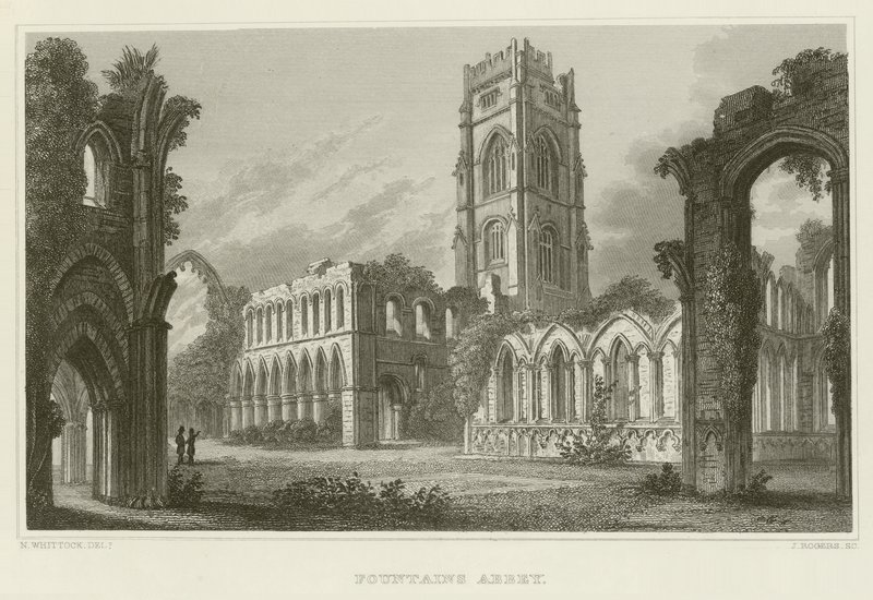 Fountains Abbey von English School