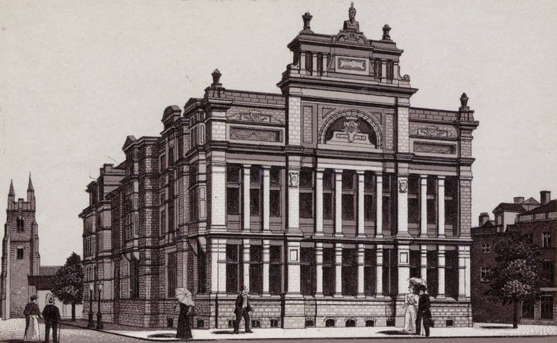 Freie Bibliothek, Cardiff von English School
