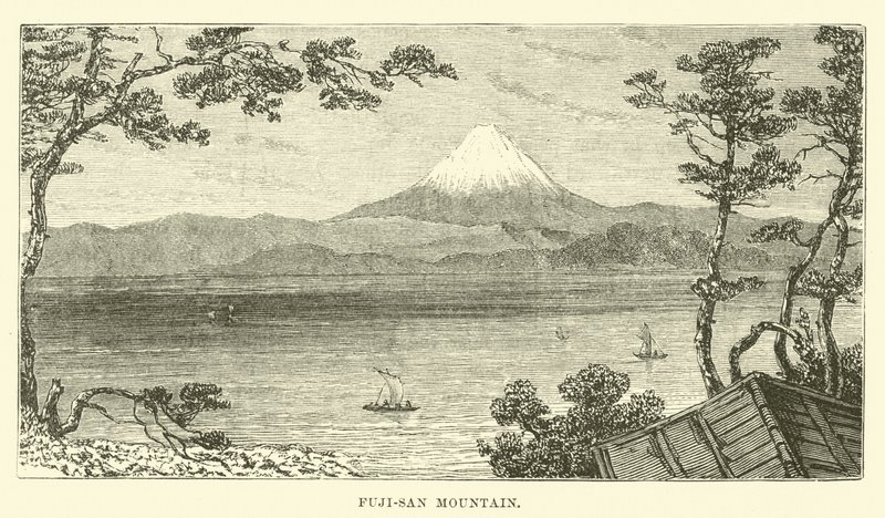 Fuji-san Berg von English School