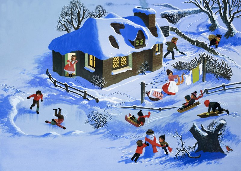 Spaß im Schnee von English School