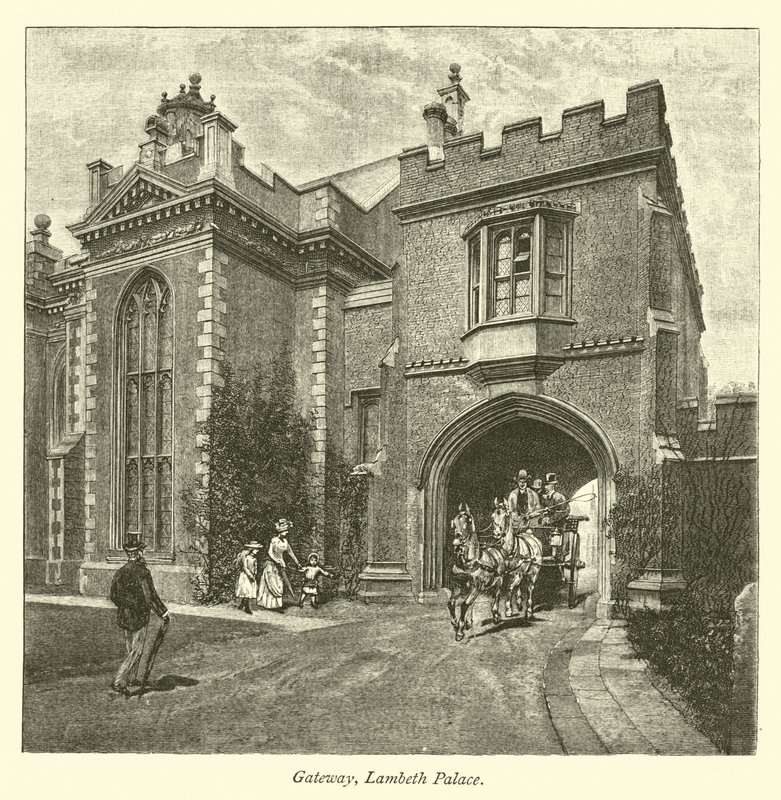 Tor, Lambeth-Palast von English School