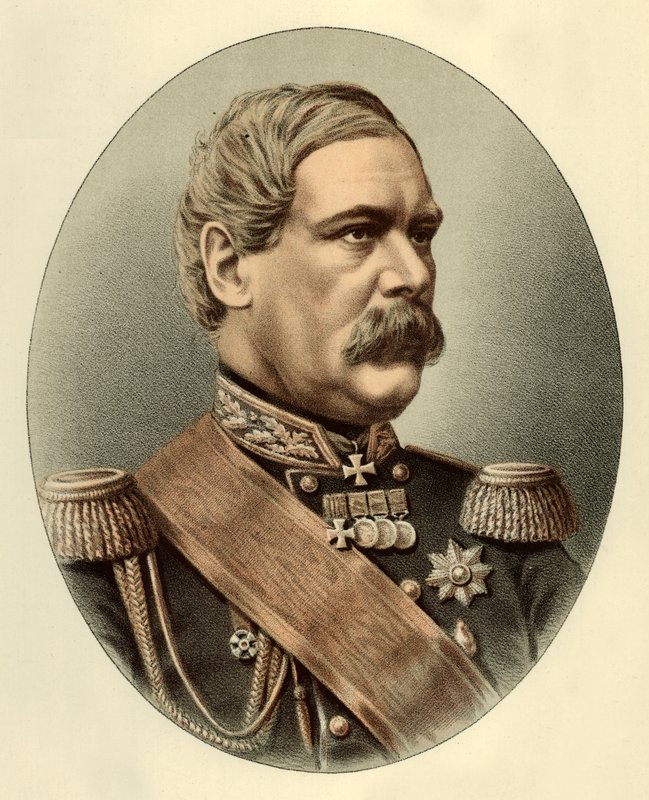 General Francis Edward Todleben von English School