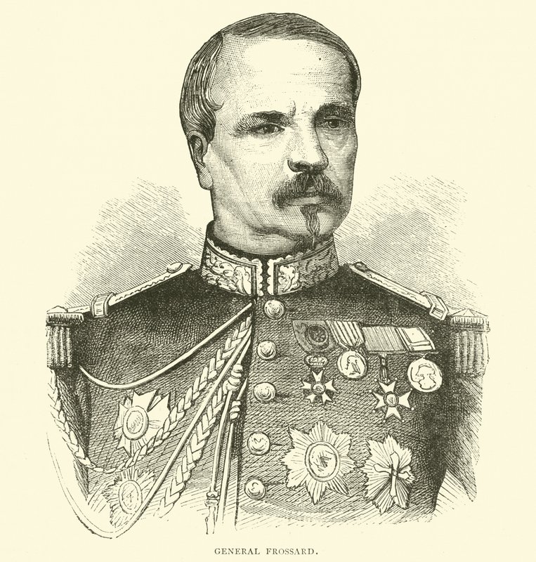 General Frossard, 1870 von English School