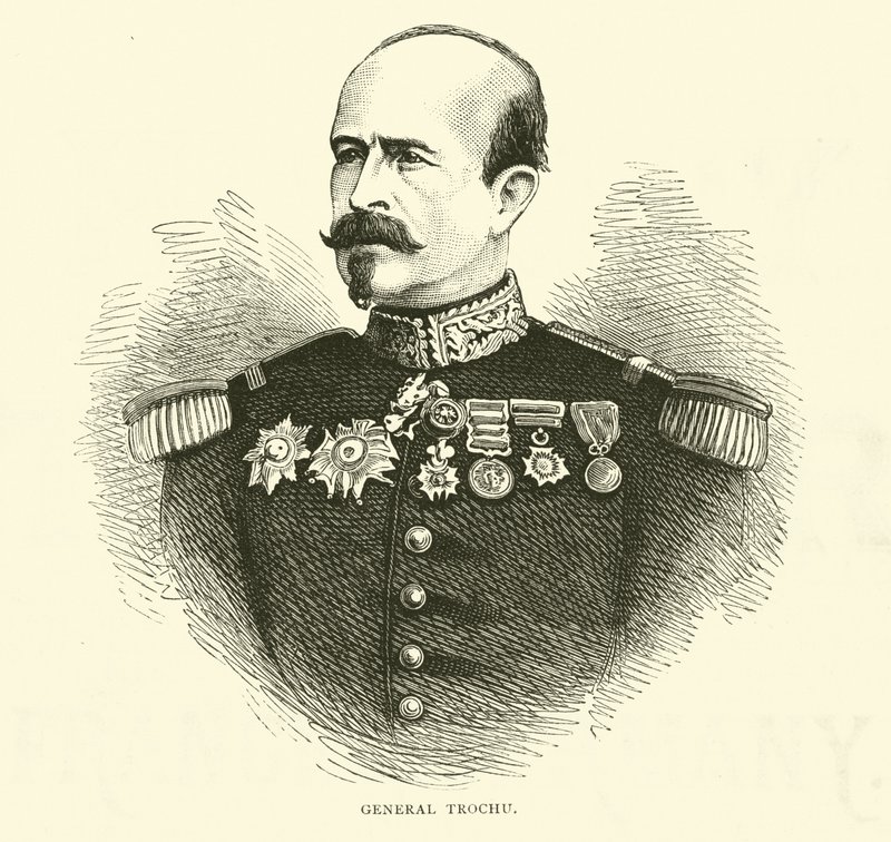 General Trochu, September 1870 von English School