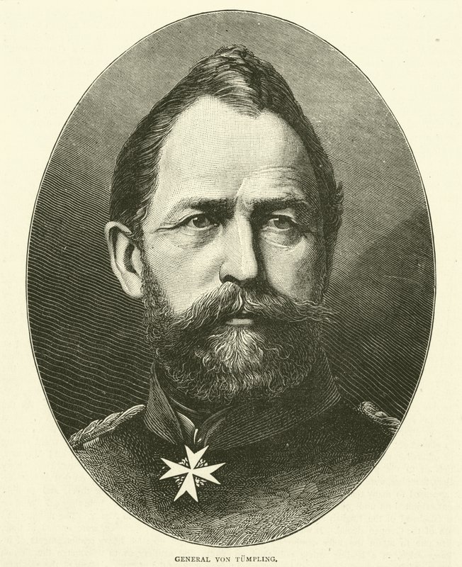 General Von Tumpling, Dezember 1870 von English School