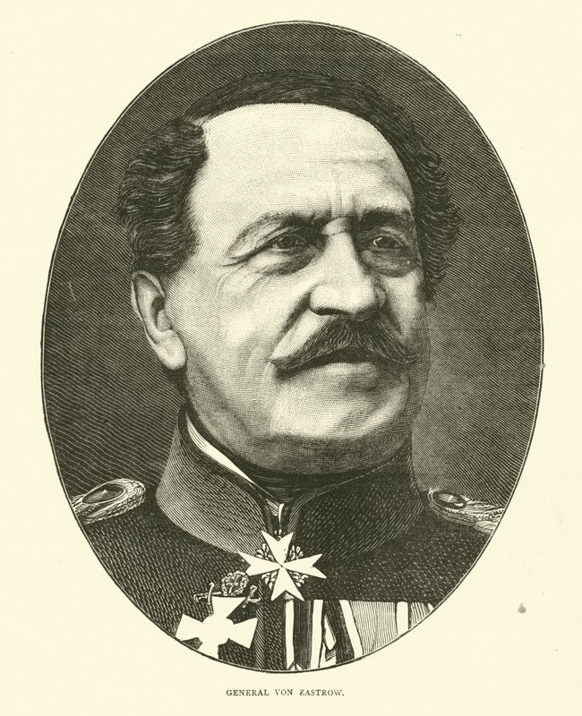 General Von Zastrow, September 1870 von English School