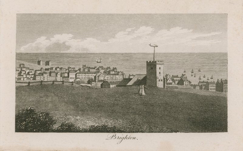 Allgemeine Ansicht von Brighton von English School