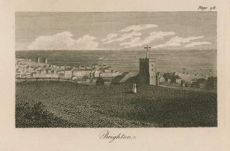 Allgemeine Ansicht von Brighton von English School