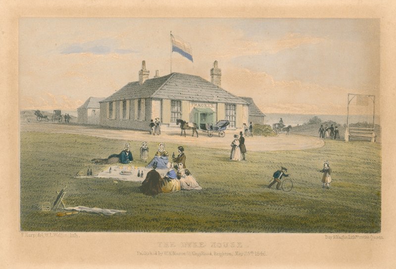 Allgemeine Ansicht des Dyke House von English School