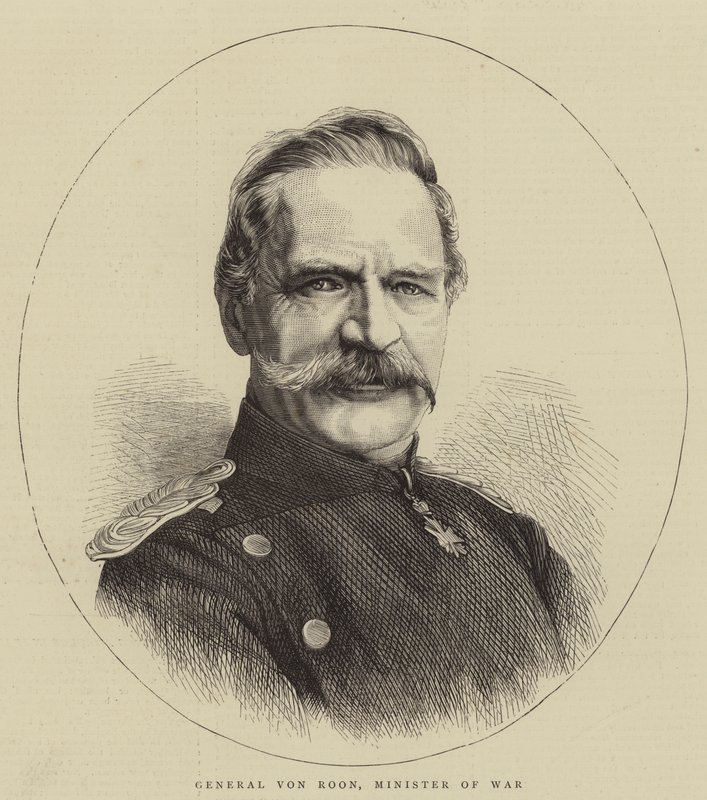 General von Roon, Kriegsminister von English School