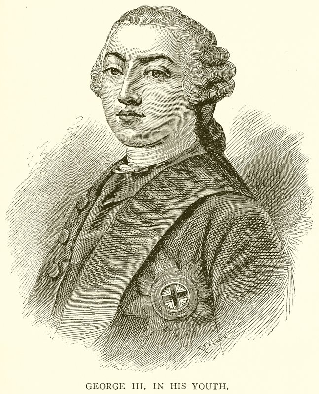 George III in seiner Jugend von English School