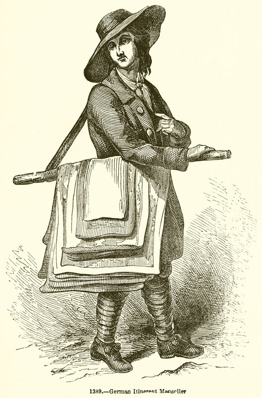 Deutscher Wanderhändler von English School