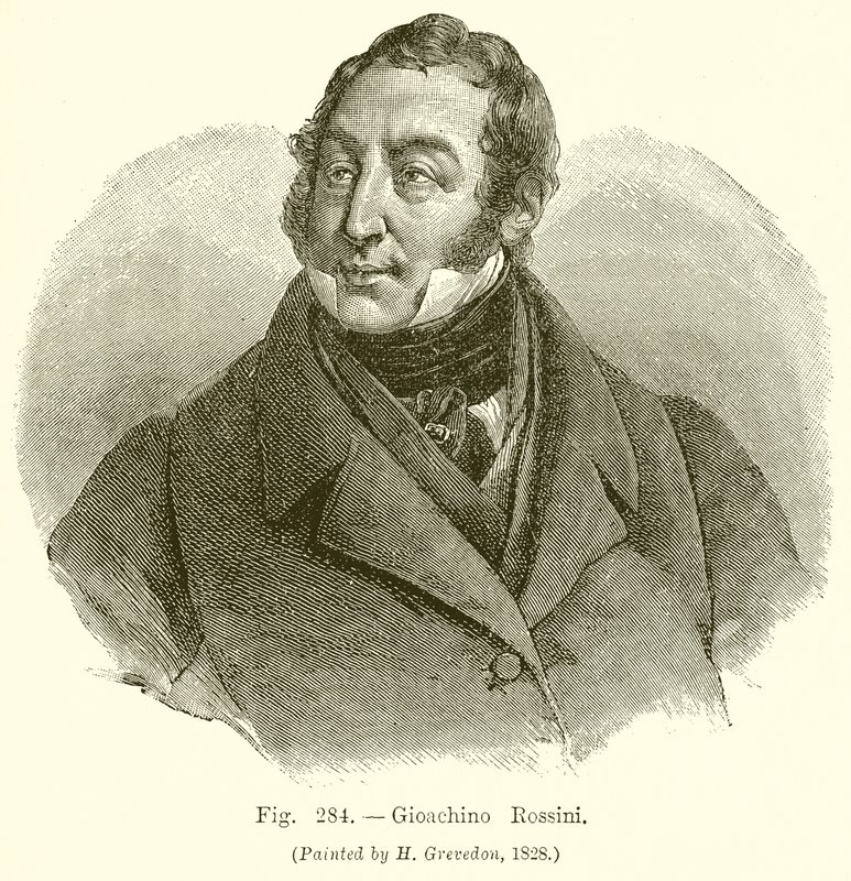 Gioachino Rossini von English School