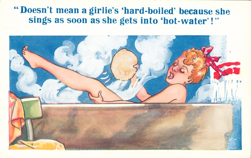Mädchen beim Baden von English School