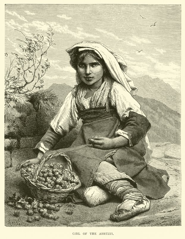 Mädchen aus den Abruzzen von English School