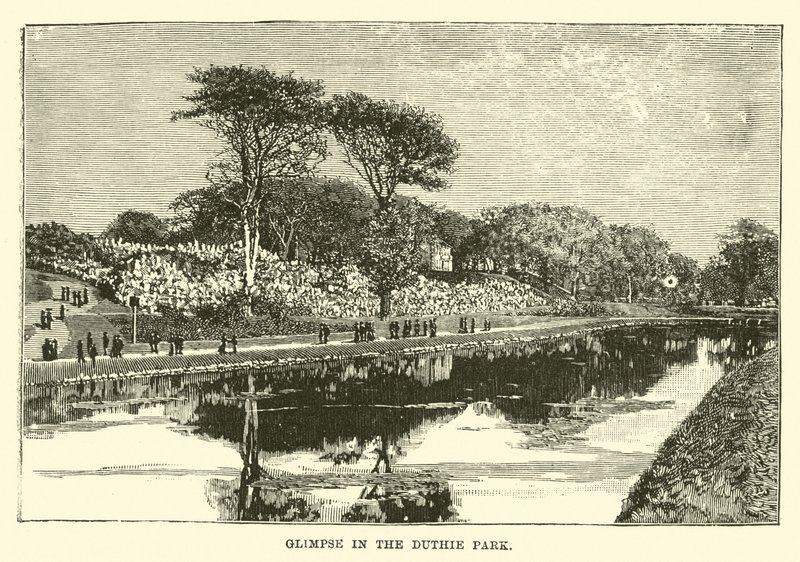 Einblick in den Duthie Park von English School