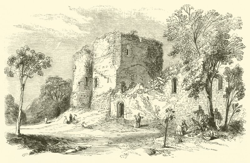 Goodrich Castle von English School