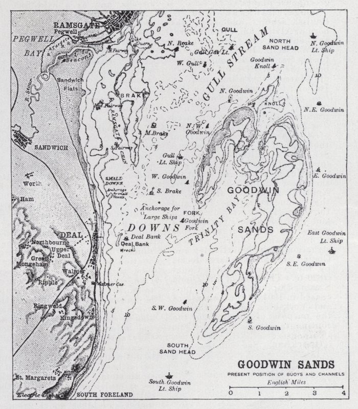 Goodwin Sands von English School