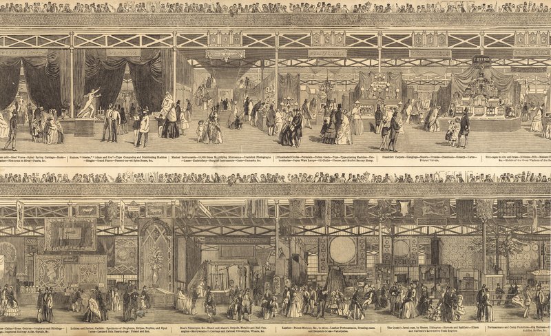 Große Ausstellung 1851 von English School