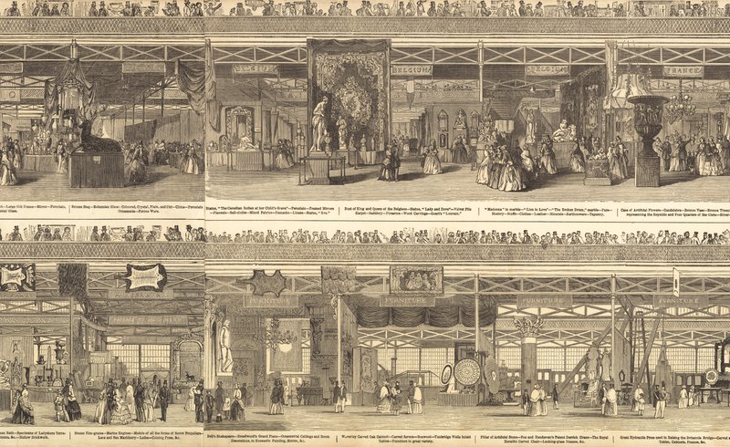 Große Ausstellung 1851 von English School