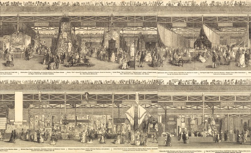 Große Ausstellung 1851 von English School