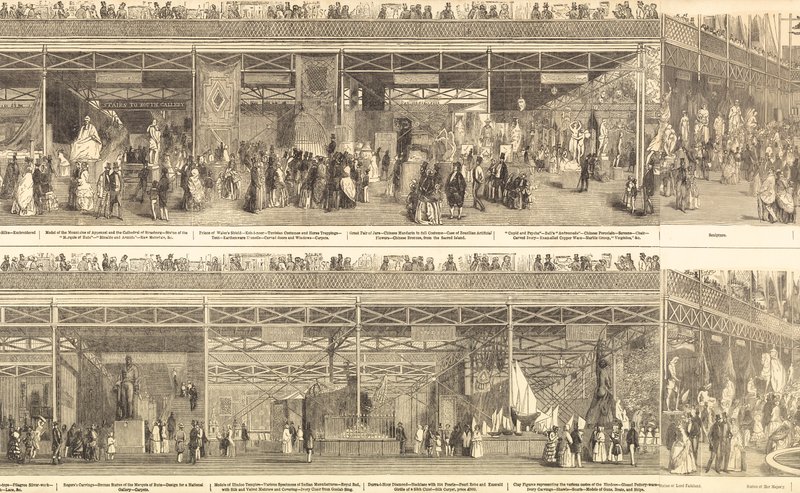 Große Ausstellung 1851 von English School