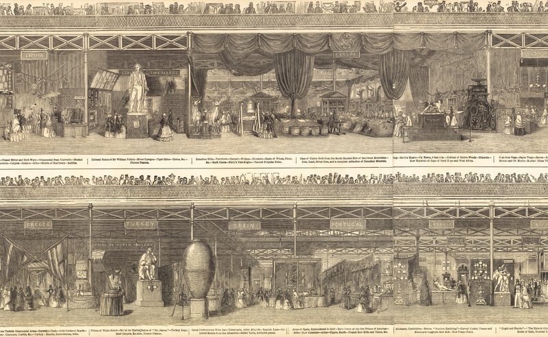 Große Ausstellung 1851 von English School