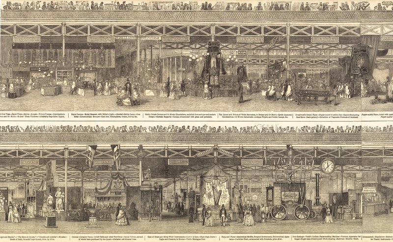 Große Ausstellung 1851 von English School