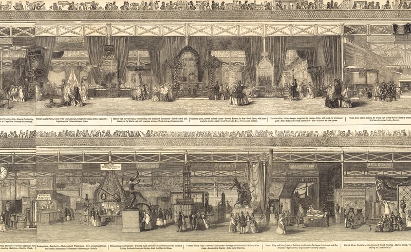Große Ausstellung 1851 von English School