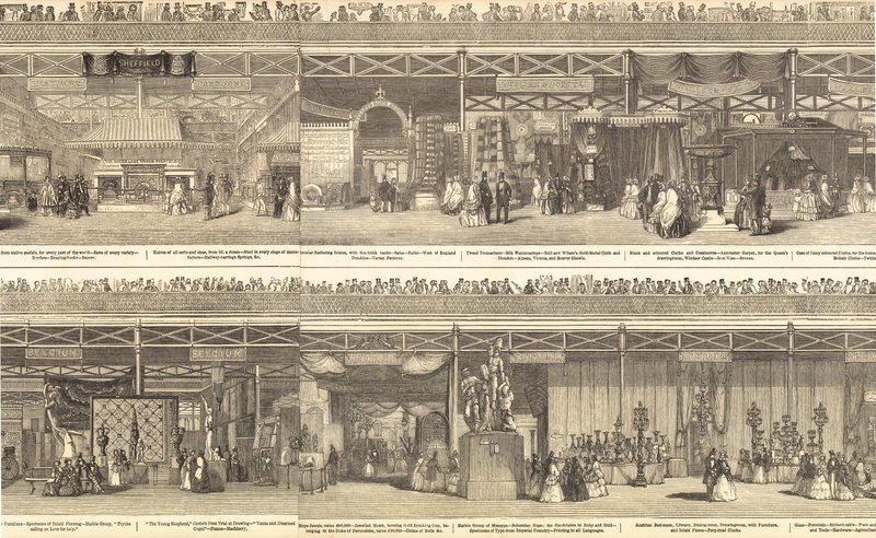 Große Ausstellung 1851 von English School