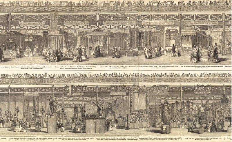 Große Ausstellung 1851 von English School