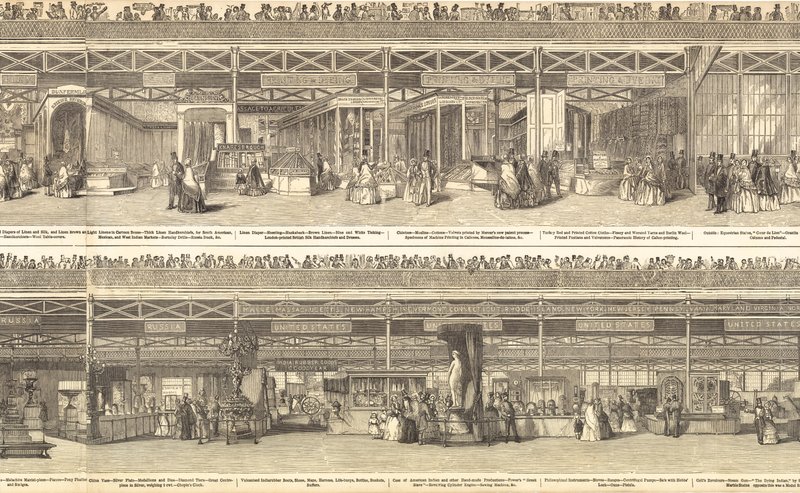 Große Ausstellung 1851 von English School