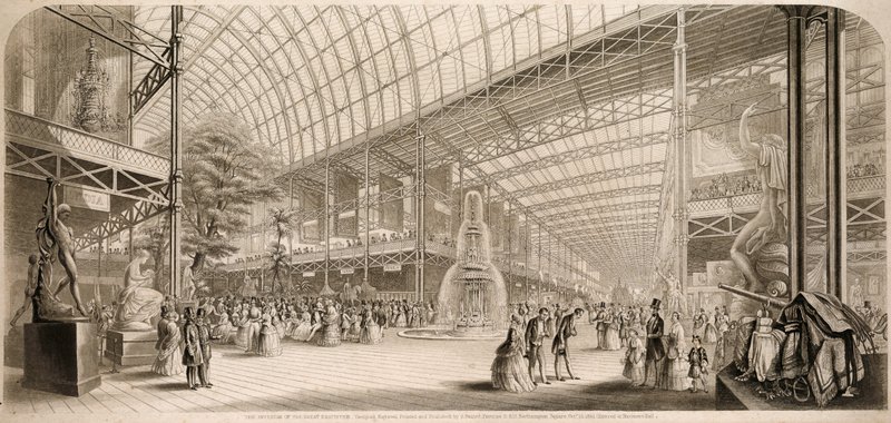 Große Ausstellung, 1851 von English School