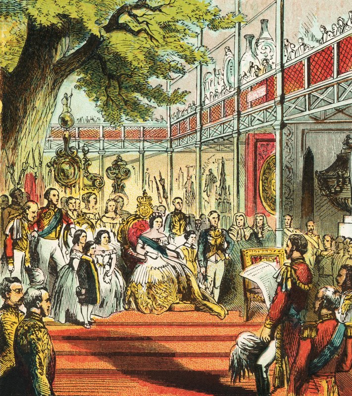 Große Ausstellung von 1851 von English School