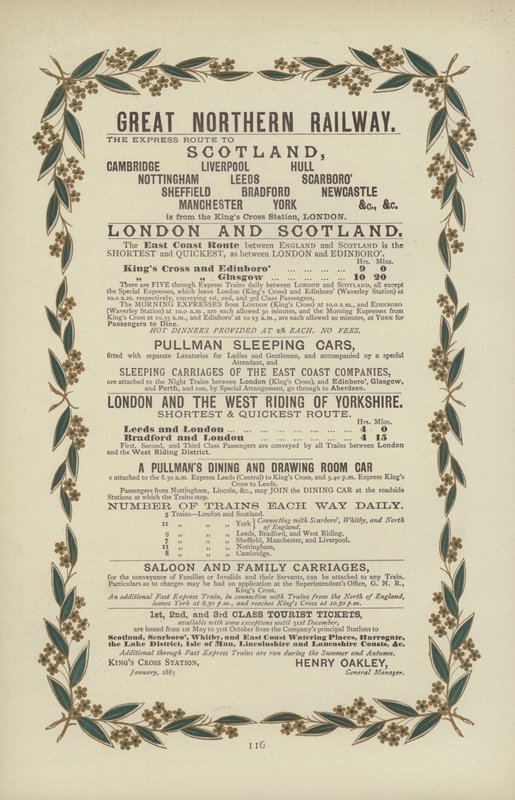 Great Northern Railway von English School