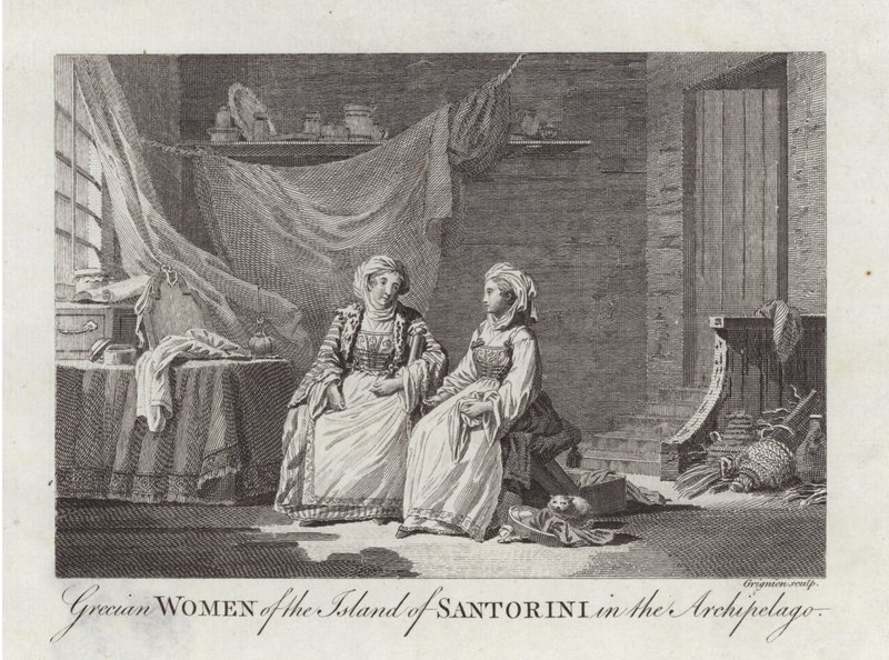 Griechische Frauen von English School