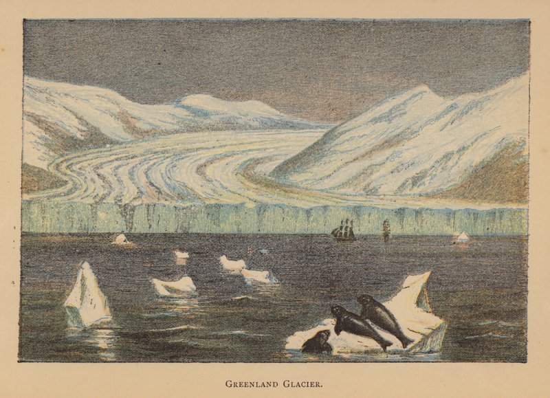 Grönland-Gletscher von English School