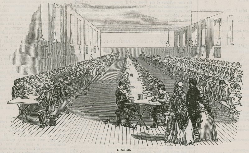 Greenwich Royal Hospital Schulen; Abendessen von English School