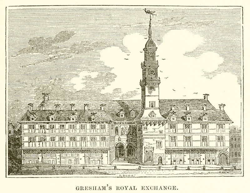 Greshams Royal Exchange von English School