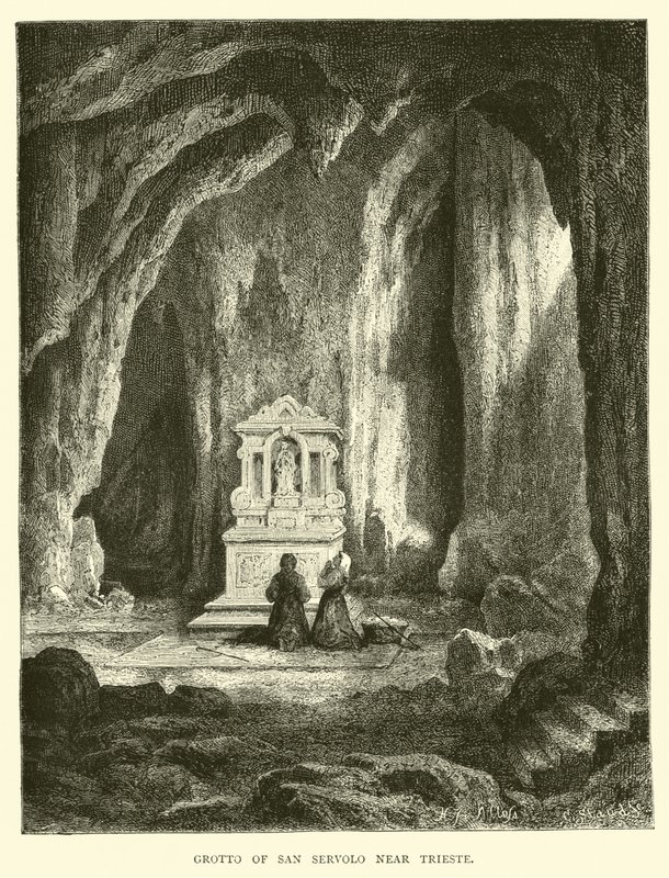 Grotte von San Servolo bei Triest von English School