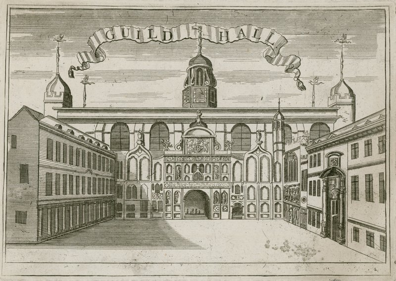 Guildhall, London von English School
